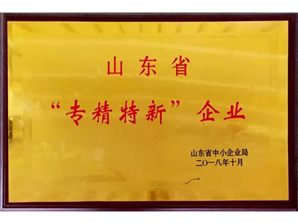 山东省“专精特新”企业