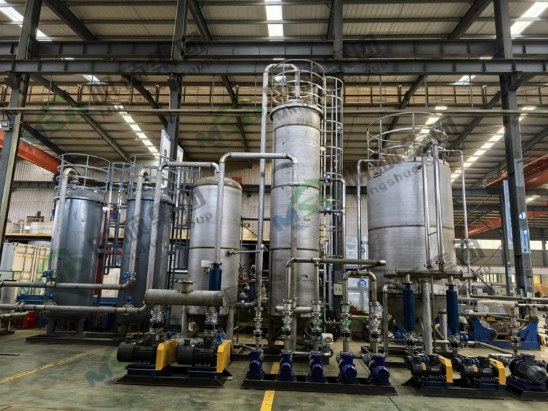 安徽项目脱硫装备已制作完成